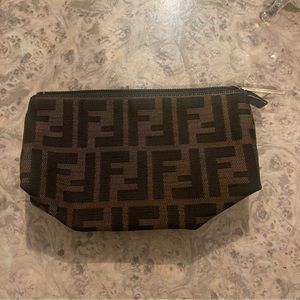 Vintage fendi makeup bag